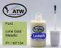 Preview: Ford, Lime Gold Metallic, P1 / M7134: 20ml Lackstift, von ATW Autoteile West.